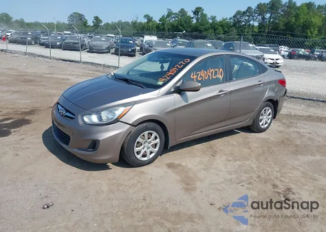 2013 Hyundai Accent Gls из США, поврежденный, VIN KMHCT4AE3DU459104